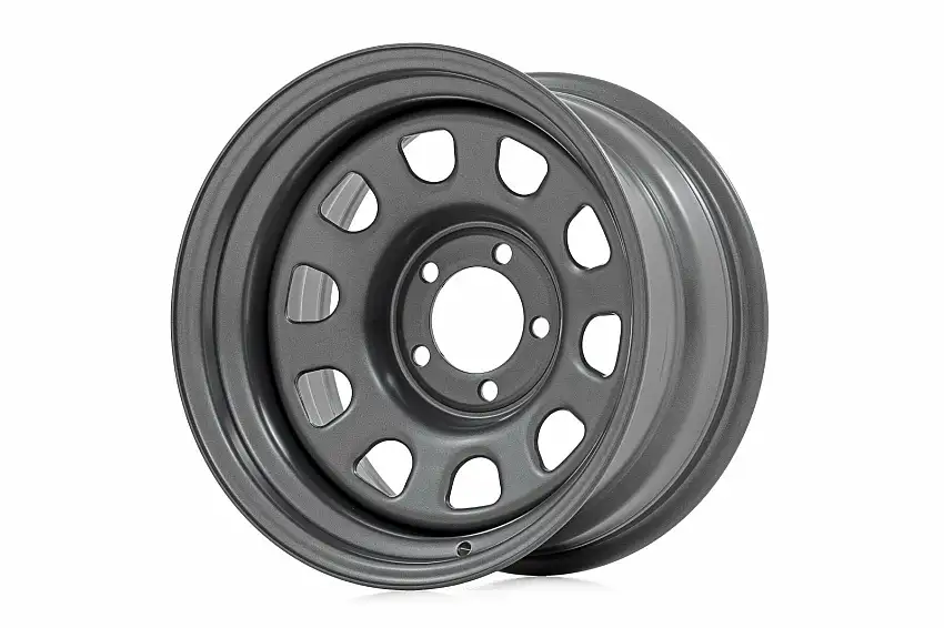 Steel Wheel; Gray; 15x10; 5x4.5; 3.30 Bore; -39 RC51-5165G