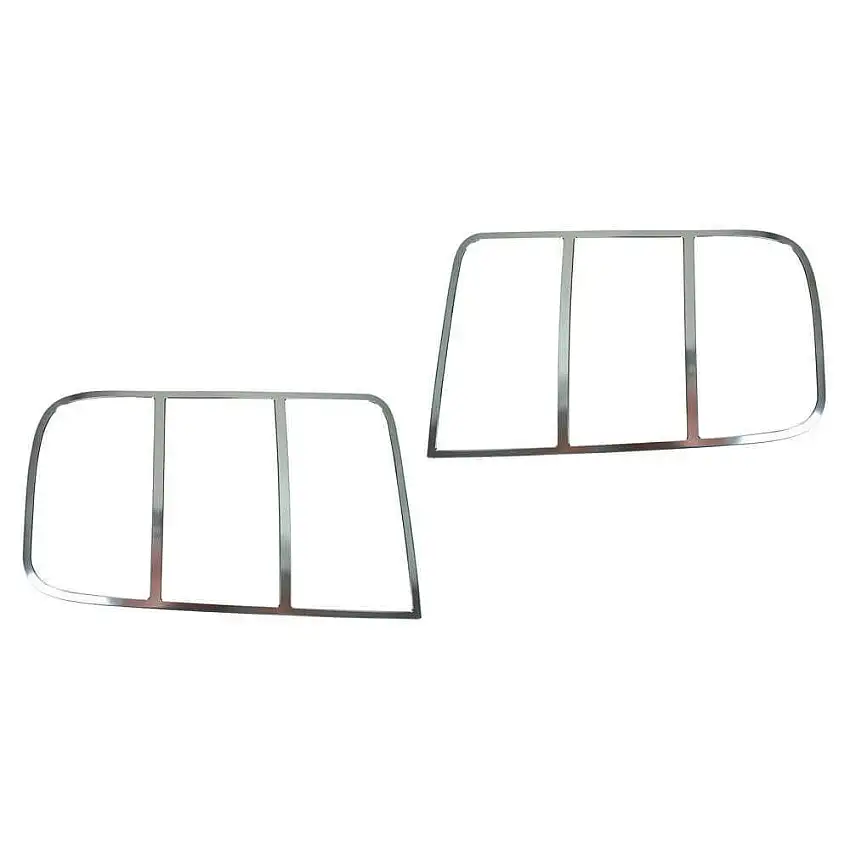 Tail Light Bezel ChromeFinish Aluminum fits FordMustang 05-09 Drake 5R3Z-13489-C
