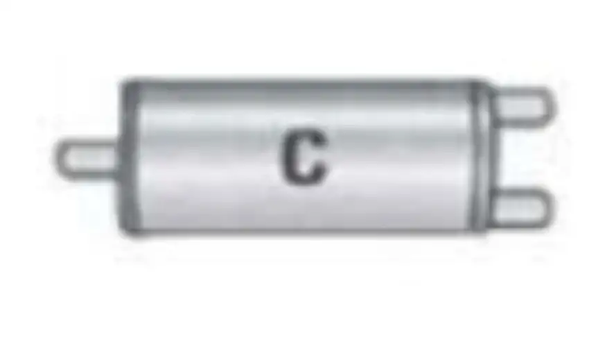 Jones Exhaust V4163C V Power Series Muffler 3 Inlet, 2.25 Outlet