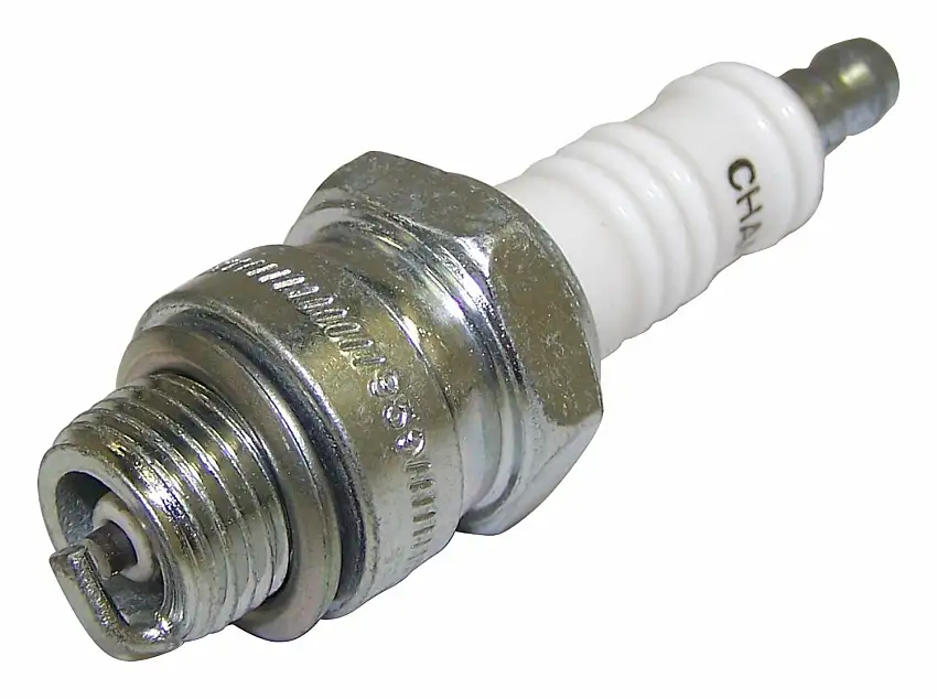 Vintage - Ceramic Silver Spark Plug - 4339491