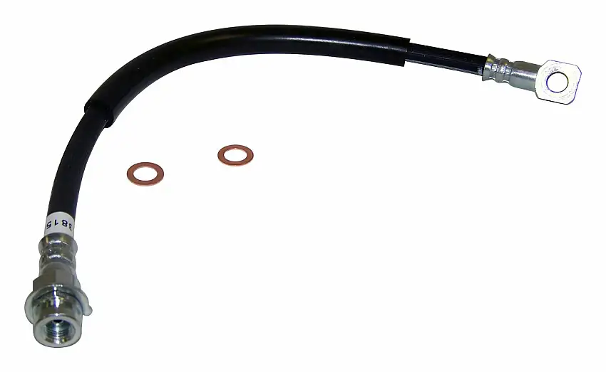 Vintage - Metal Black Brake Hose - J5363917