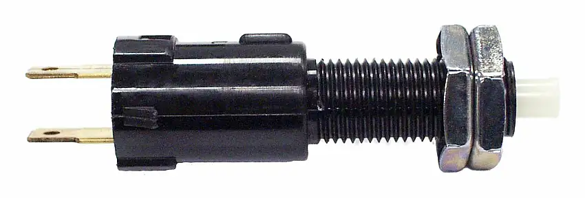 Vintage - Metal Black Brake Light Switch - J5352620