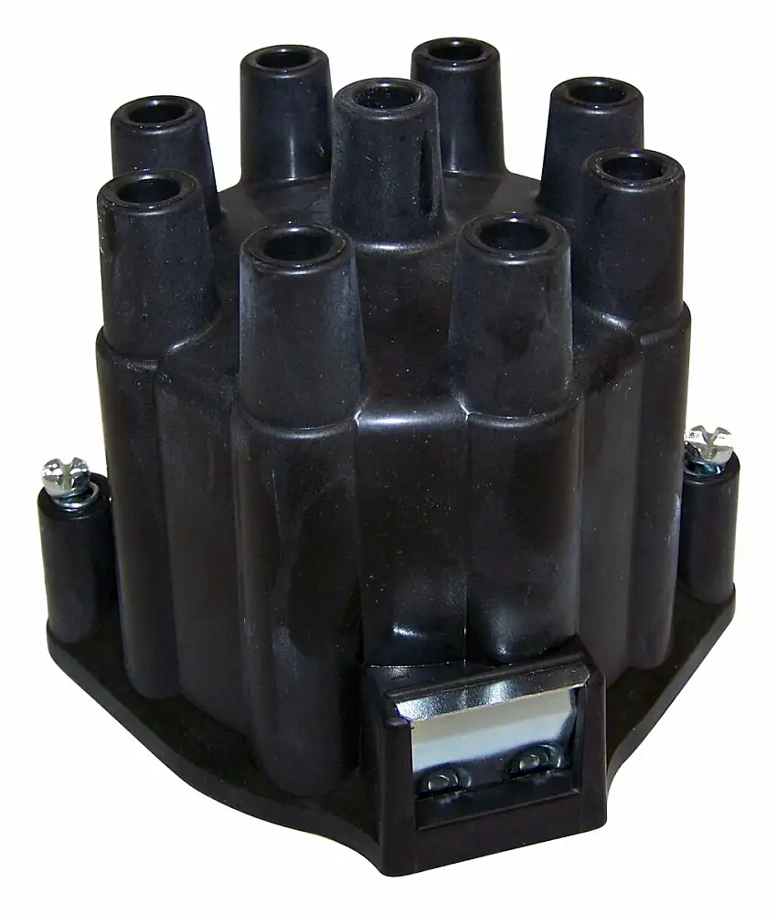 Vintage - Metal Black Distributor Cap - J3200192