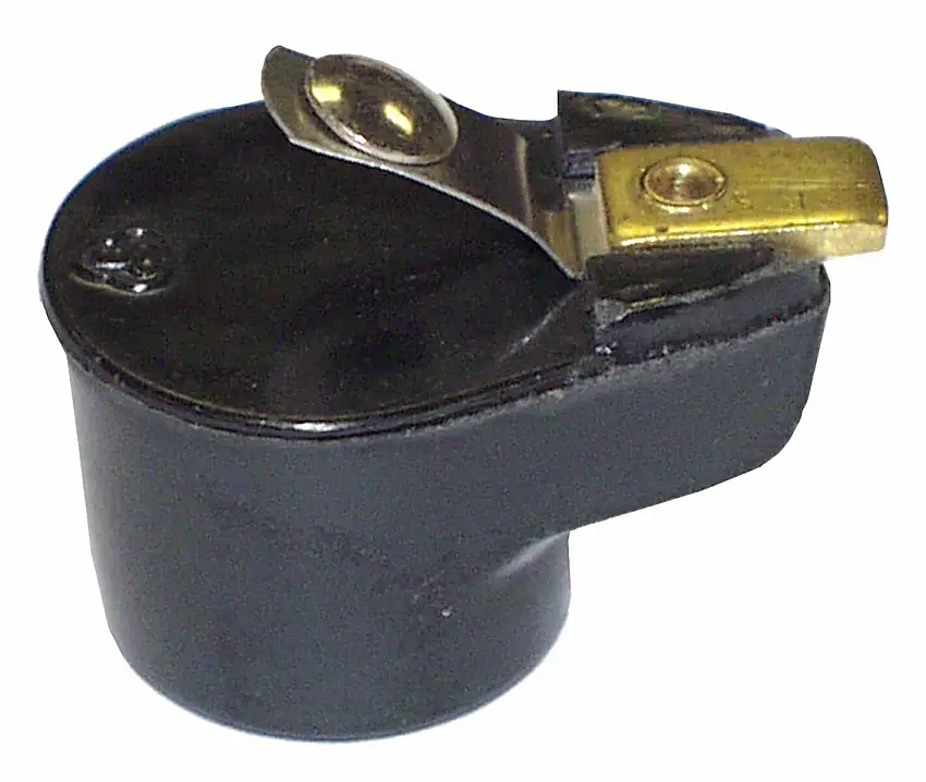 Vintage - Metal Black Distributor Rotor - A5294
