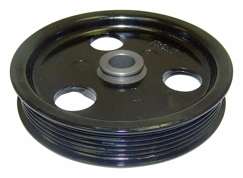 Vintage - Metal Black Power Steering Pump Pulley - 53010258AB