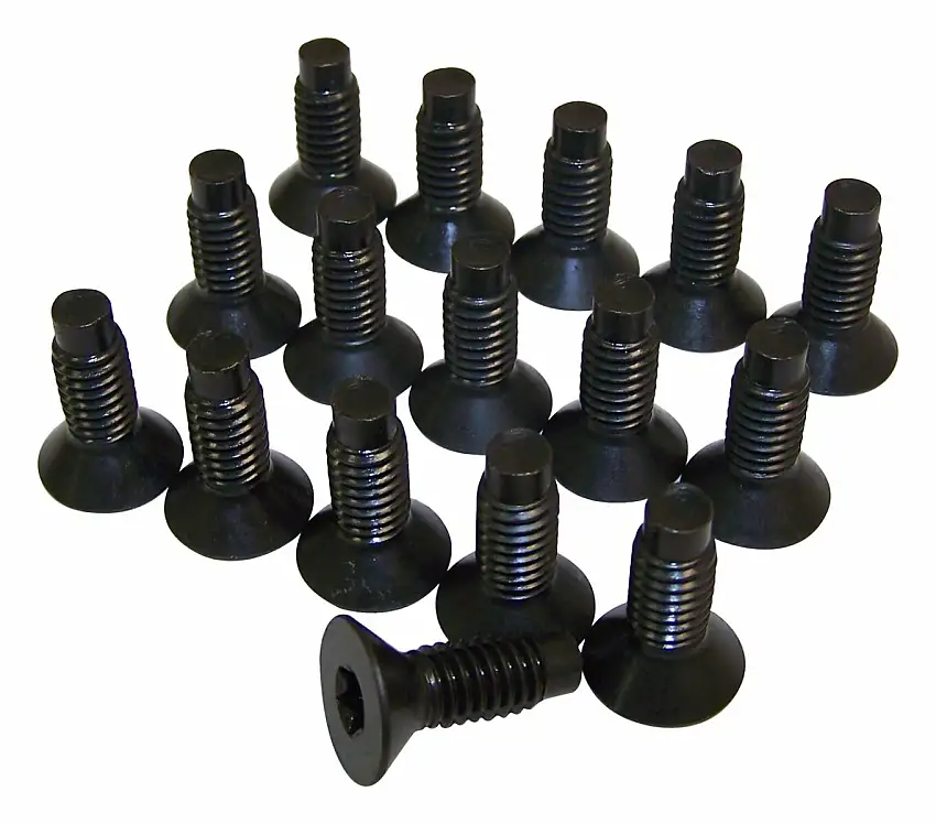 Vintage - Metal Black Windshield Frame Screw Kit - 6035757K
