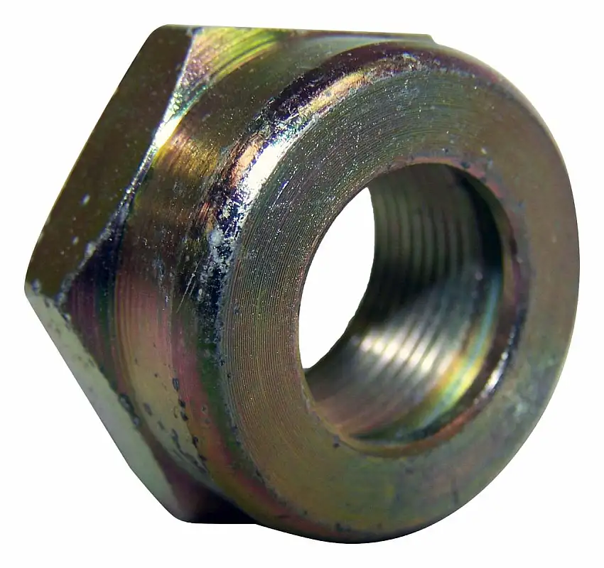 Vintage - Metal Silver Steering Wheel Nut - A633