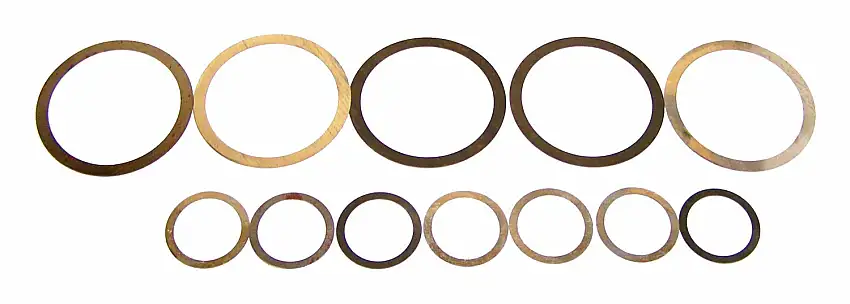 Vintage - Metal Unpainted Pinion Shim Set - J0929409