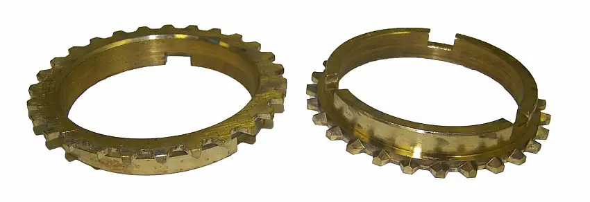 Vintage - Metal Zinc Synchronizer Blocking Ring Set - J8130256