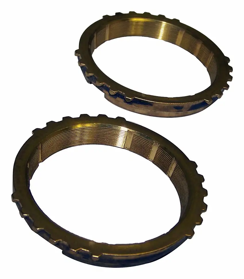 Vintage - Metal Zinc Synchronizer Blocking Ring Set - J8134058