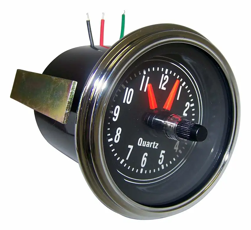 Vintage - Paper Black Clock - J5761330