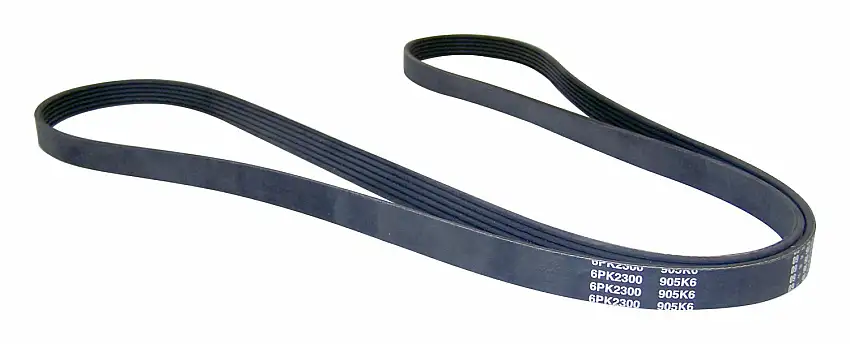 Vintage - Rubber Black Accessory Drive Belt - JK060905