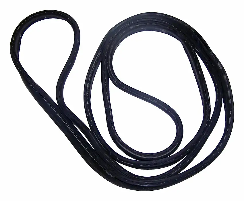 Vintage - Rubber Black Windshield Weatherstrip - J0958731