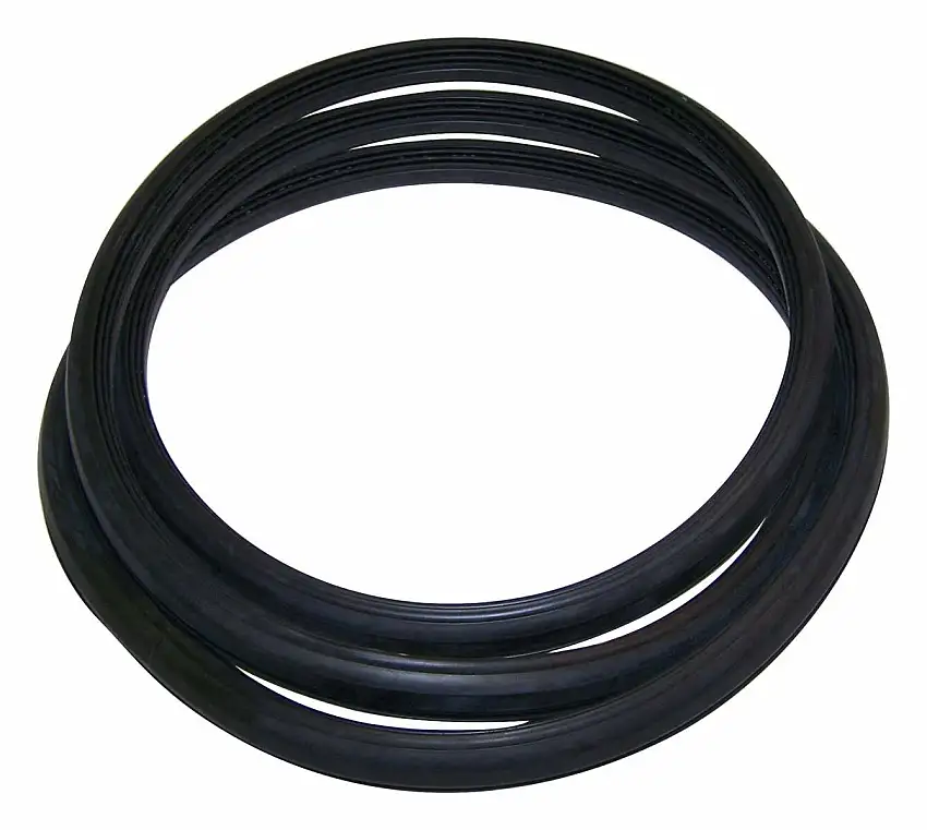 Vintage - Rubber Black Windshield Weatherstrip - J5453949