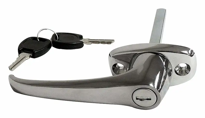 Vintage - Steel Chrome Door Handle - J8128461