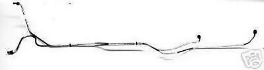 1967-69 Plymouth Barracuda Trans Cooler Lines w/ 8cyl 727 Trans Set - YTC6701OM