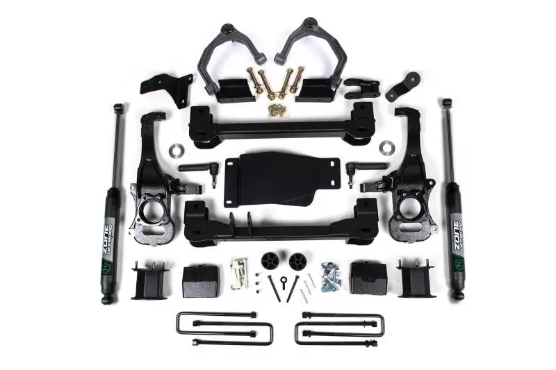 Zone Offroad 19-23 Chevy/GM Trail Boss / AT4 1500 4WD 4in Lift Kit w/ FOX Shocks