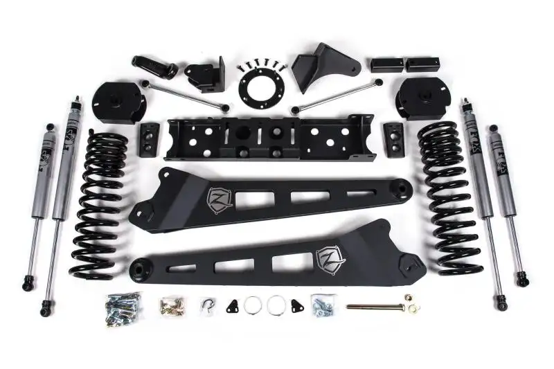 Zone Offroad 2019 Ram 2500 4.5in Radius Arm Diesel - 6-Bolt T-Case - Fox Shocks