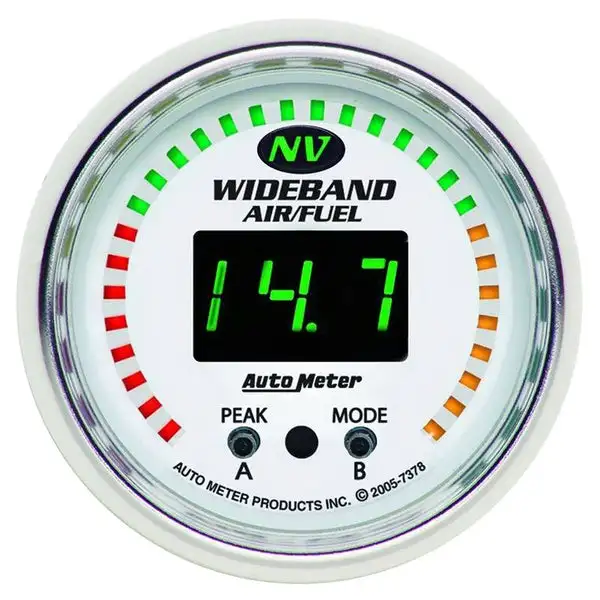AutoMeter NV 52mm Wideband Air/Fuel Gauge (7378)