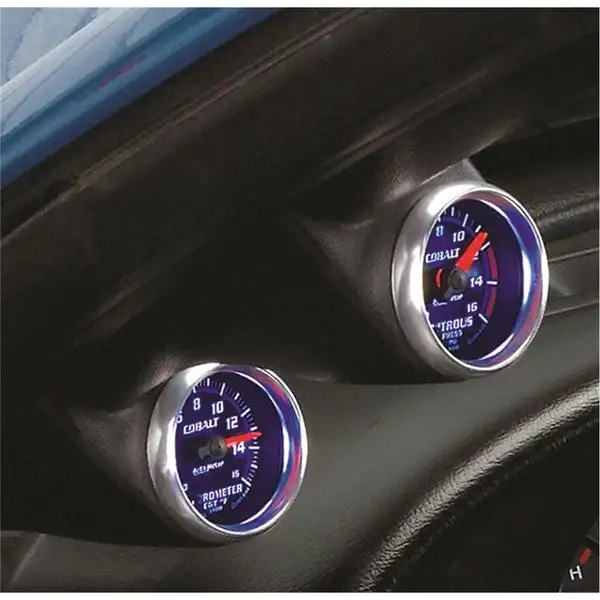 AutoMeter 03-04 Ford Mustang Dual 2-1/16 A-Pillar Pod - Black (10122)