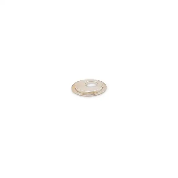 K&N Metal Base Plate 14in OD 5-1/8in Flange Chrome Finish (85-3540)
